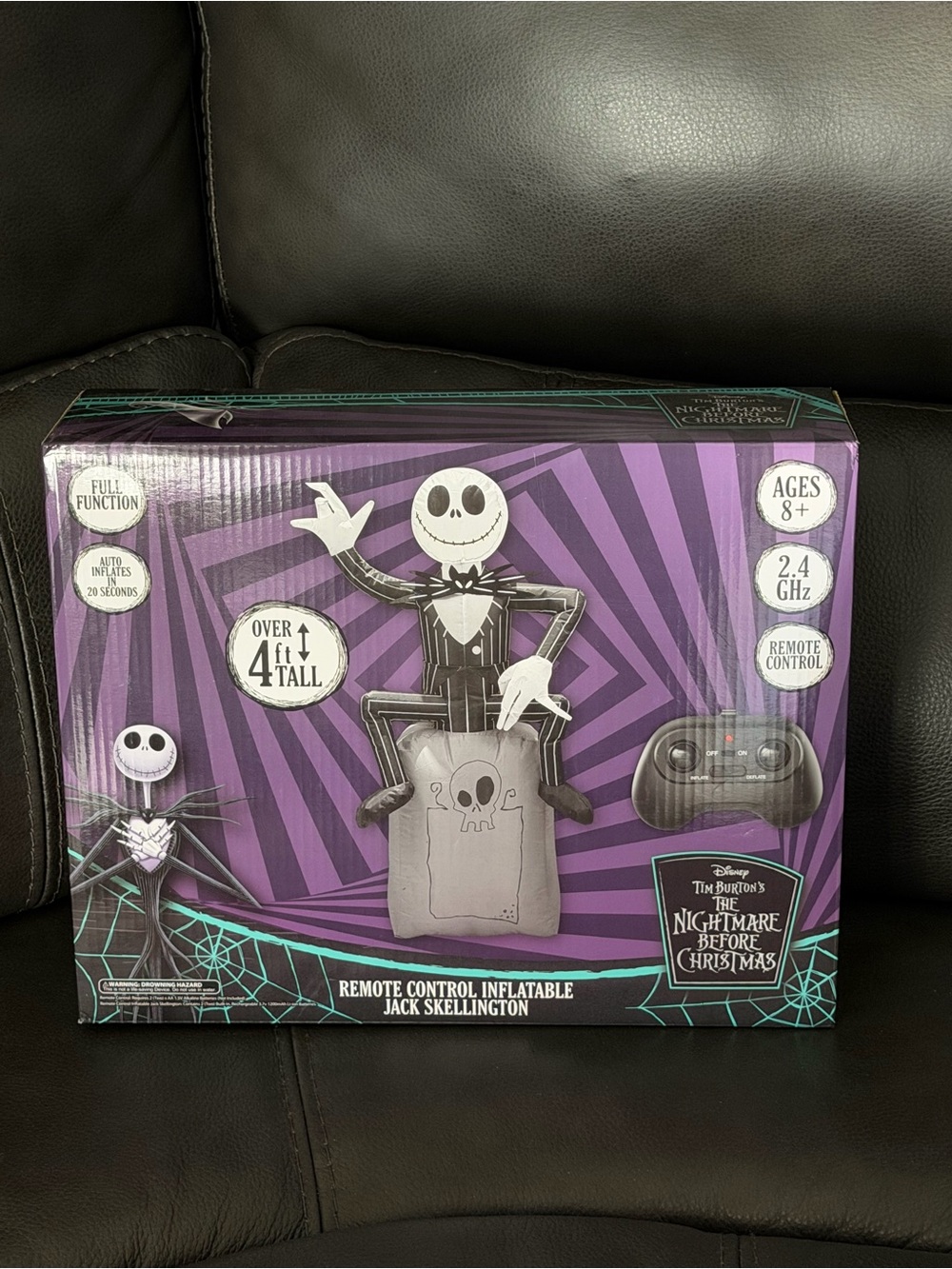 NEW Disney Tim Burton's The Nightmare Before Christmas RC Halloween inflatable